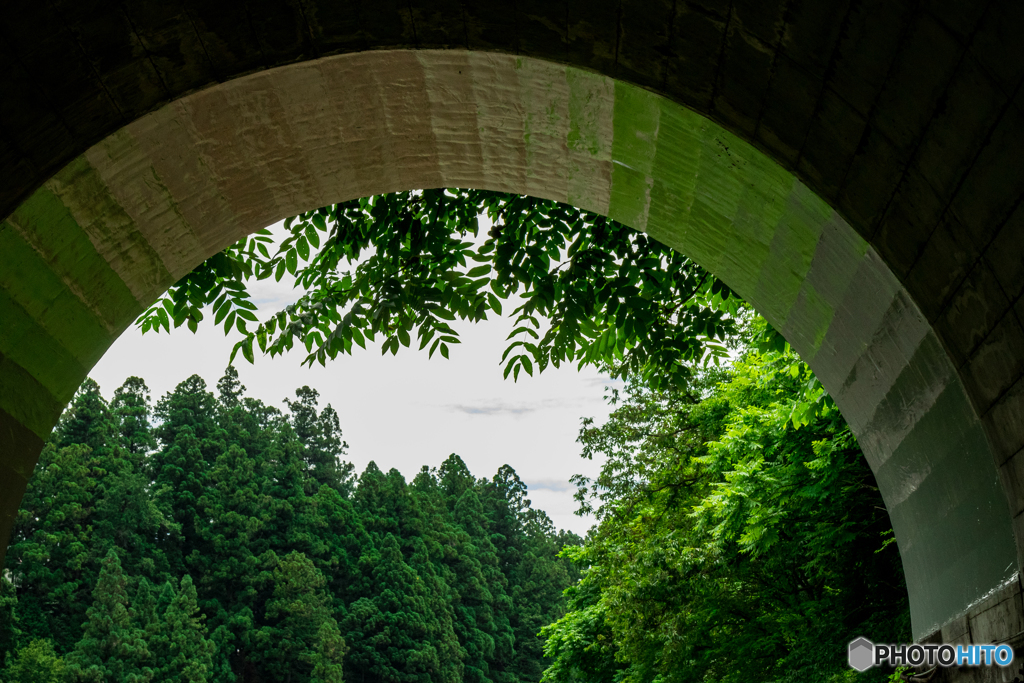 神岡　廃線トンネル