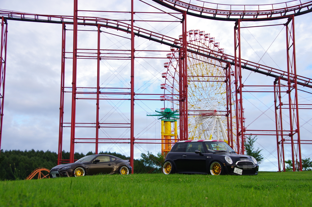 20160828北海道グリーンランド　86＆MINI