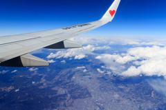 空の旅「恋模様」