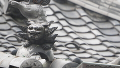 諏訪神社の飾り瓦