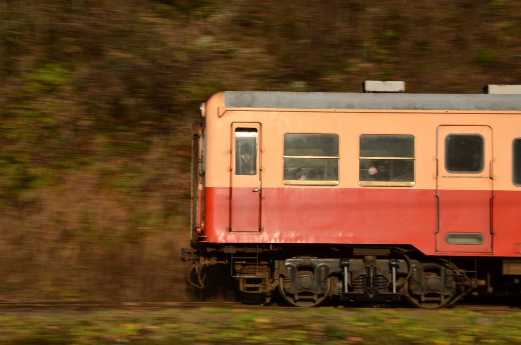 小湊鉄道流し撮り