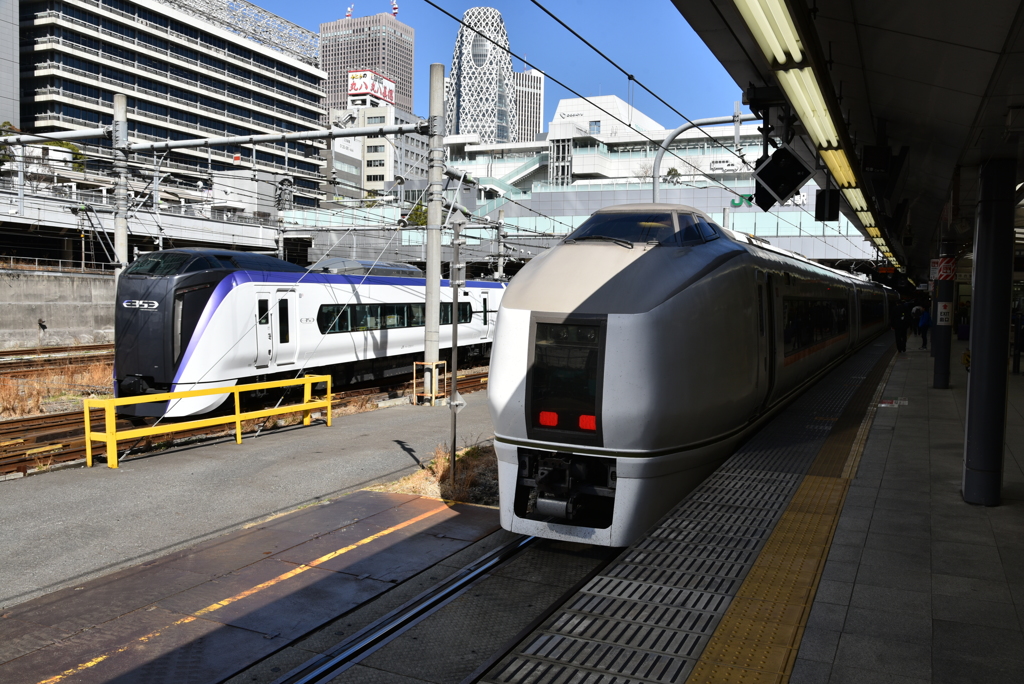 新宿駅にて3