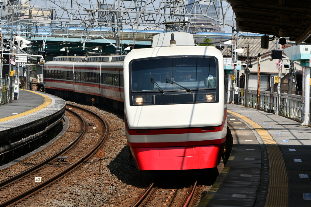 堀切駅にて