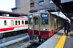 下今市にて