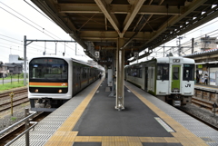 八高線　高麗川駅