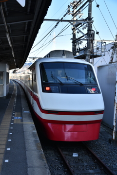 りょうもう　赤城駅にて