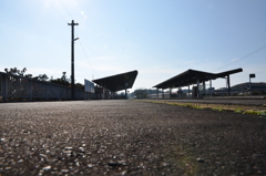 大洗駅のホーム