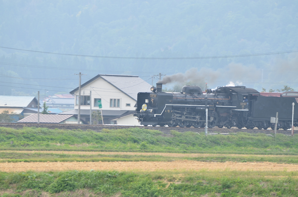 ばんえつ物語号会津若松行き