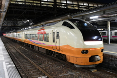 特急「いなほ」　秋田駅にて