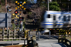 北鎌倉駅前踏切