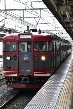 しなの鉄道　上田駅にて