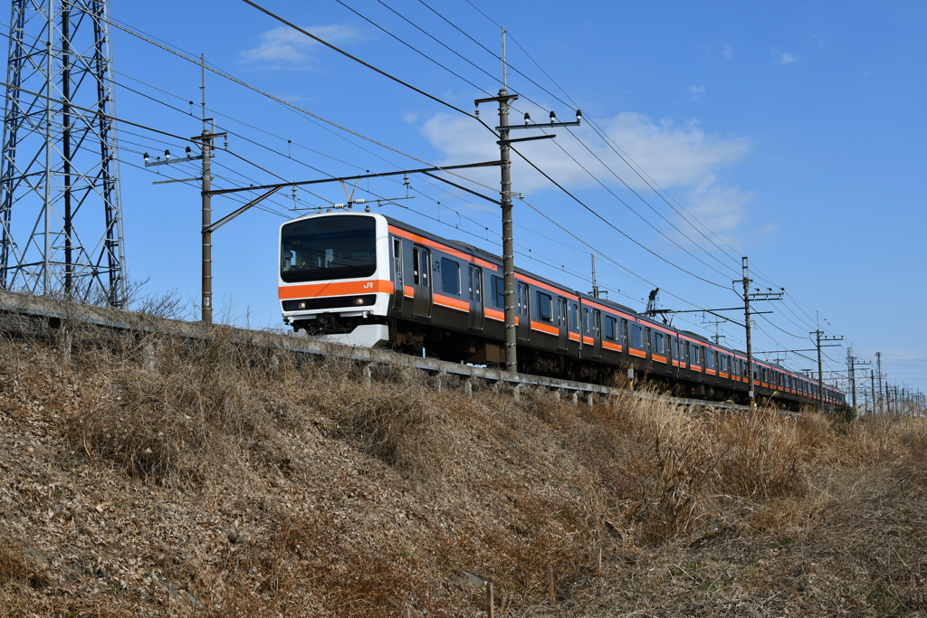 今日の武蔵野線1