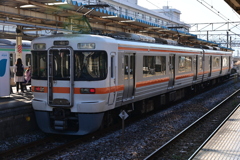 御殿場線　国府津駅にて