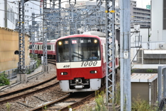 京急　横浜駅にて