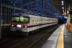 地元の駅にて