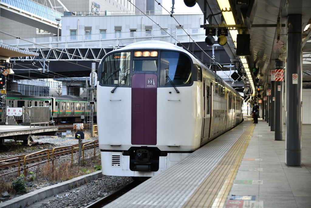 新宿駅にて1