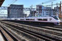 ひたち　金町駅にて