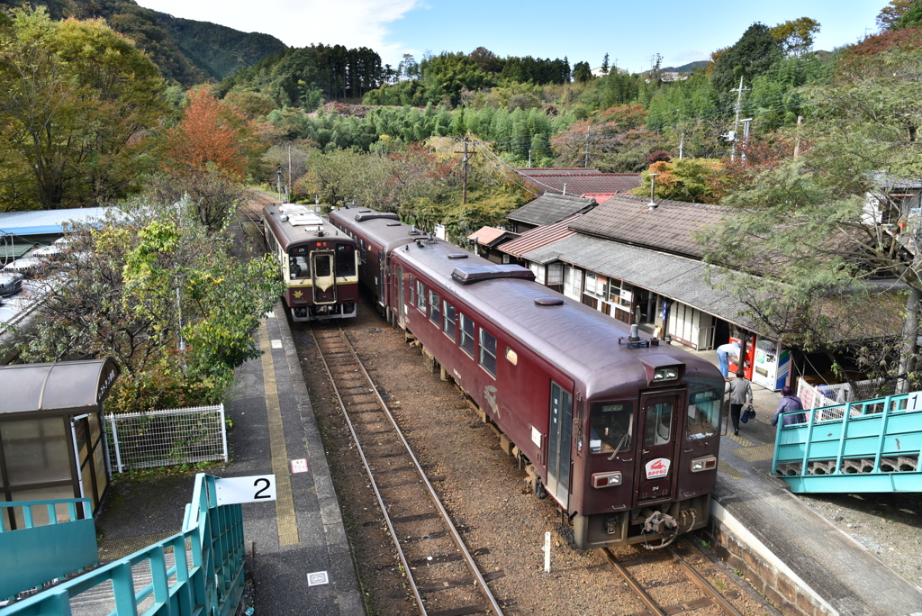 神戸駅にて