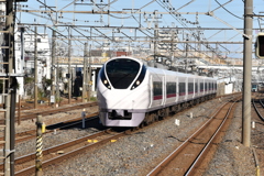 ひたち　馬橋駅にて
