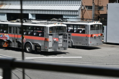 トロリーバス　メンテナンス