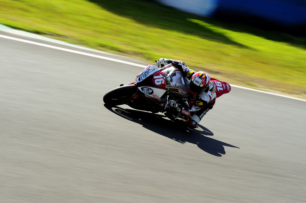 スーパーバイクレース　岡山