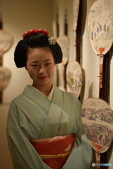 団扇を鑑賞
