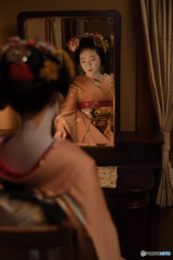 鏡の中
