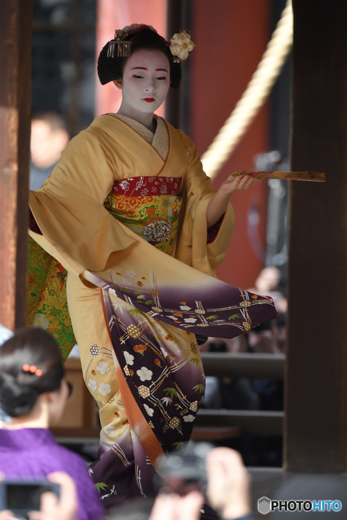 八坂神社節分祭　舞踊奉納