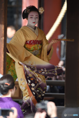 八坂神社節分祭　舞踊奉納