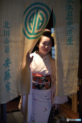 のれん舞妓
