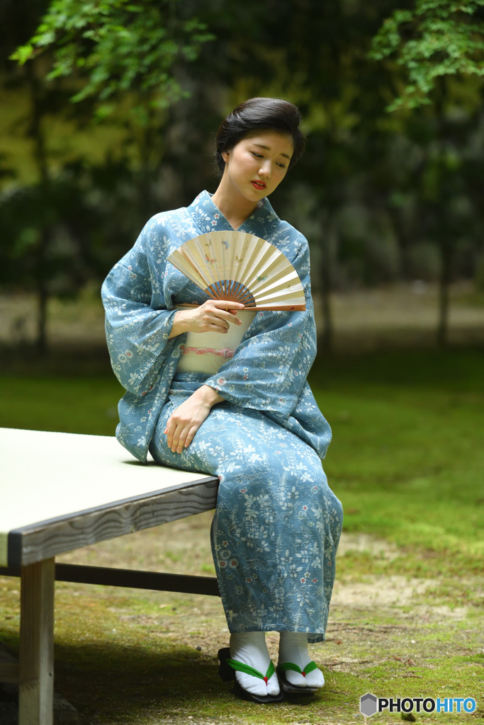 涼をとる