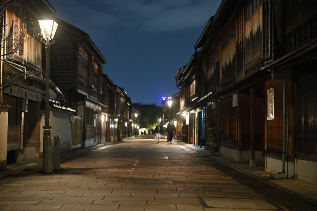 静寂の中