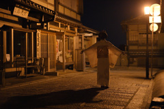 静寂の中