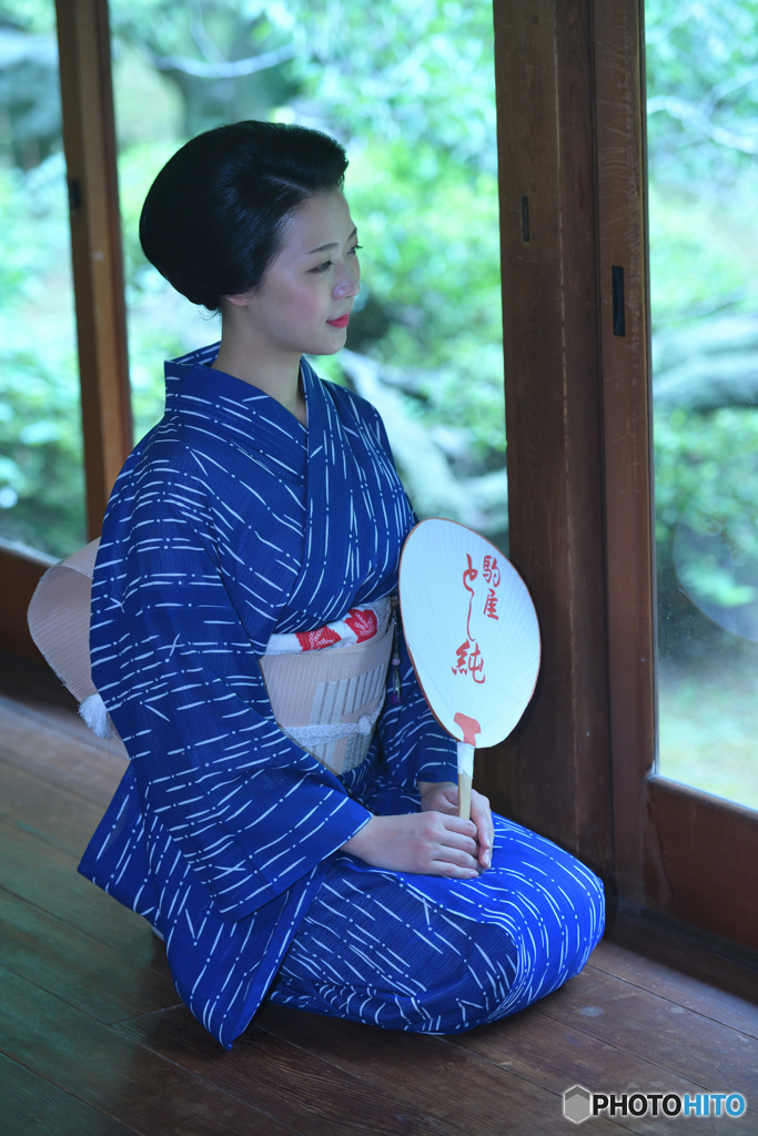 涼む