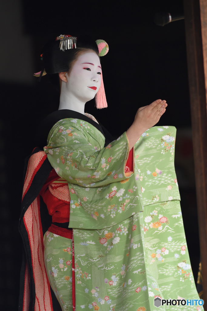 千本釈迦堂　節分会　舞踊奉納