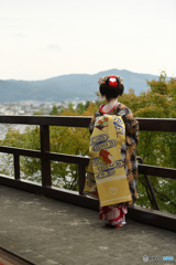 眺めて