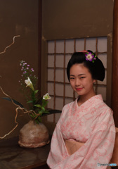 決め顔
