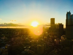 新宿・夕景