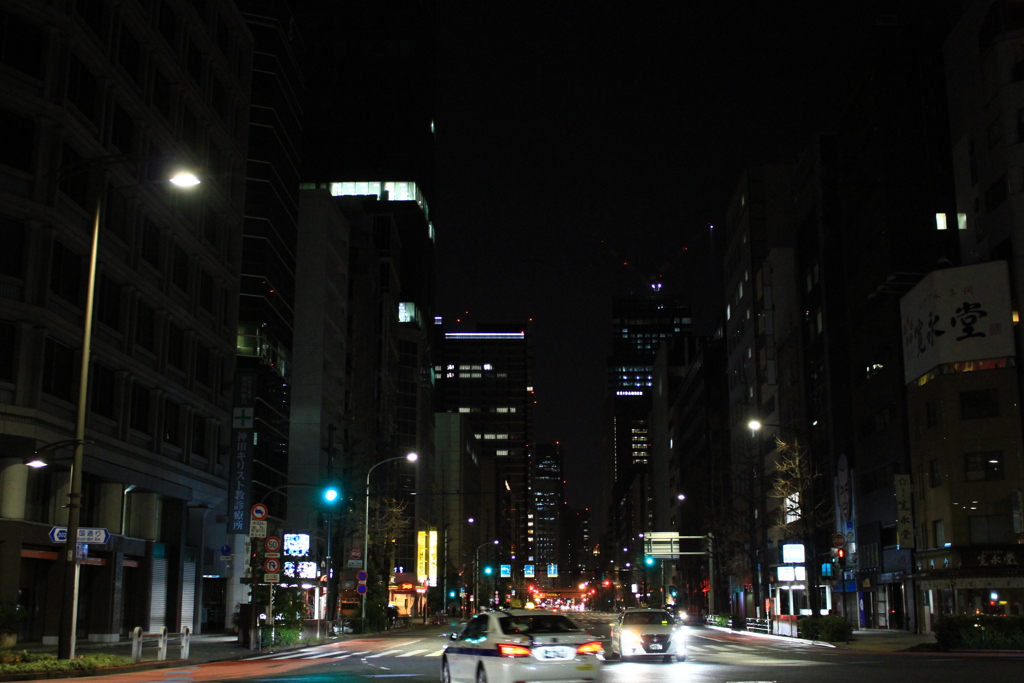 東京の眠る街