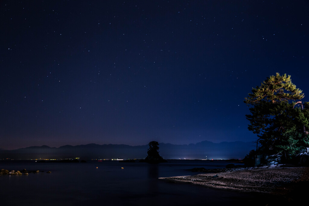 爽やかな夜明け前