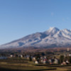冠雪の山