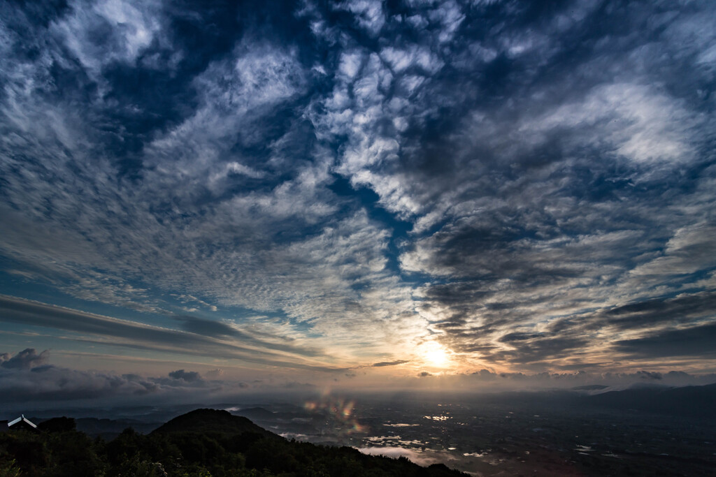 流れる雲
