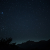 剣岳と星空１