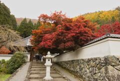 阿弥陀山清水寺の紅葉１