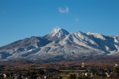 冠雪の妙高山