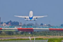 富山キトキト空港離陸
