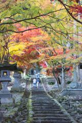 阿弥陀山清水寺の紅葉６