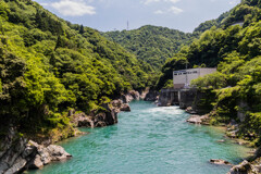 新緑の神通峡２