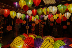 ライトアップのランタン