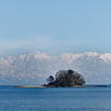 唐島と立山連峰